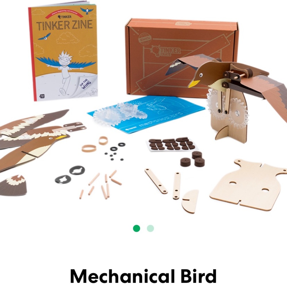 Kiwi Crate-Tinker Edition Mechanical Bird